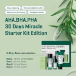 Some By Mi AHA-BHA-PHA 30 Days Miracle Starter Kit (Toner 30ml, Serum 10ml, Cream 20g, Cleansing Bar 30g) - Image 2